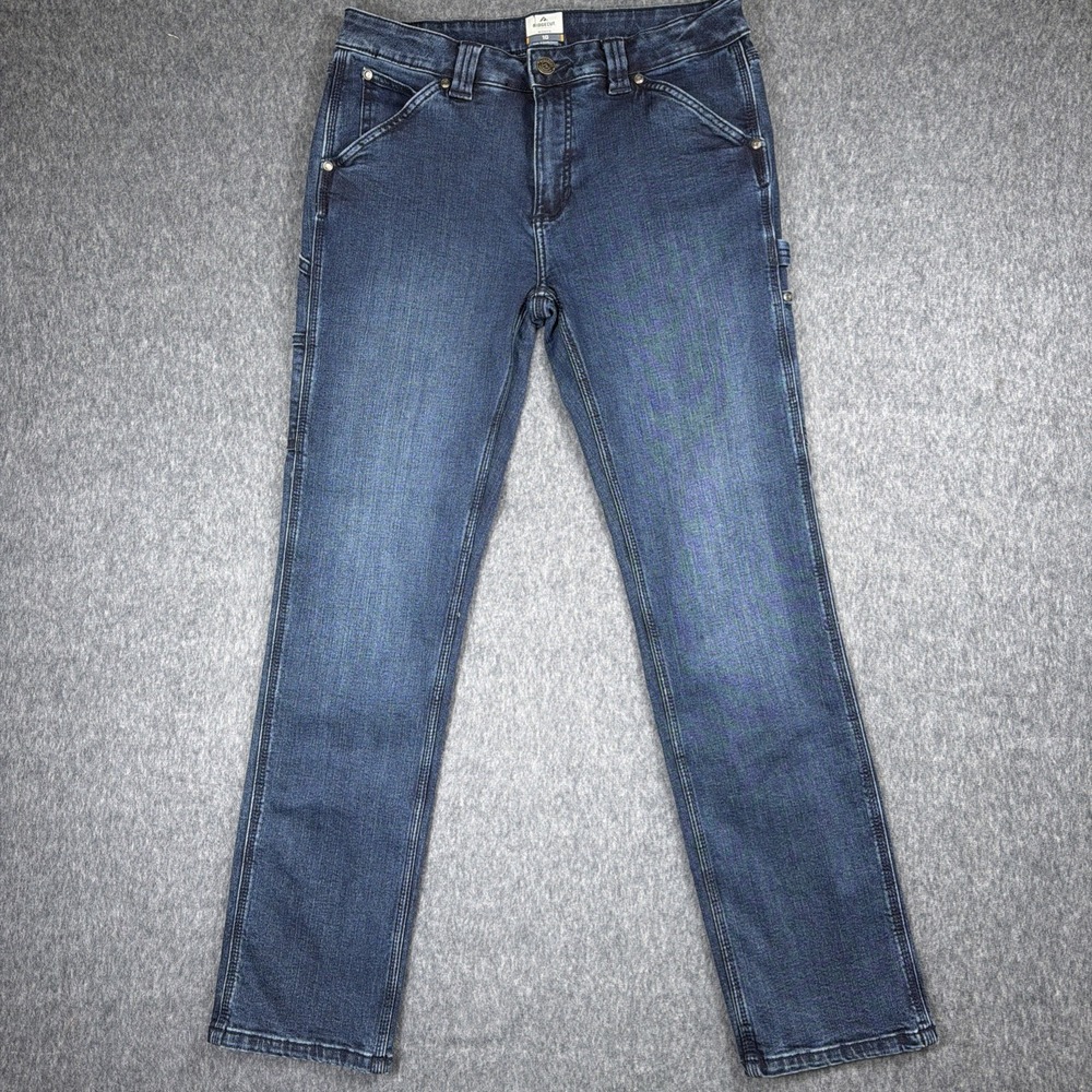 Ridgecut Toughwear Women's Size 10 Dark Blue Stretch Carpenter